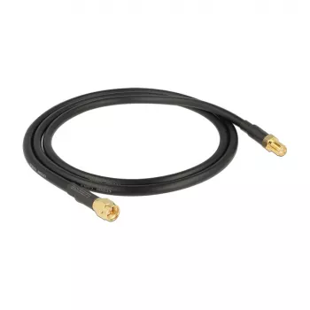 Kabel koncentryczny DeLOCK 88930 0,9 m SMA czarny