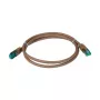 Kabel krosowy EFB-Elektronik RJ45 kat.6A S/FTP LSZH brązowy 1m Producent: EFB Elektronik (MK6001.1BR)