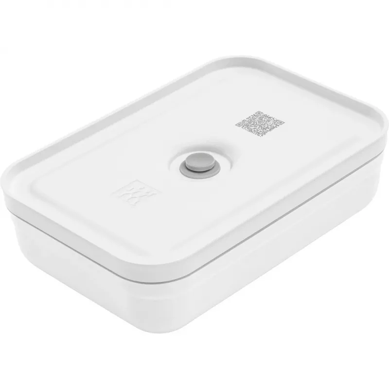Pojemnik na lunch ZWILLING FRESH & SAVE 1 L, plastik z silikonową uszczelką, szaro-biały
