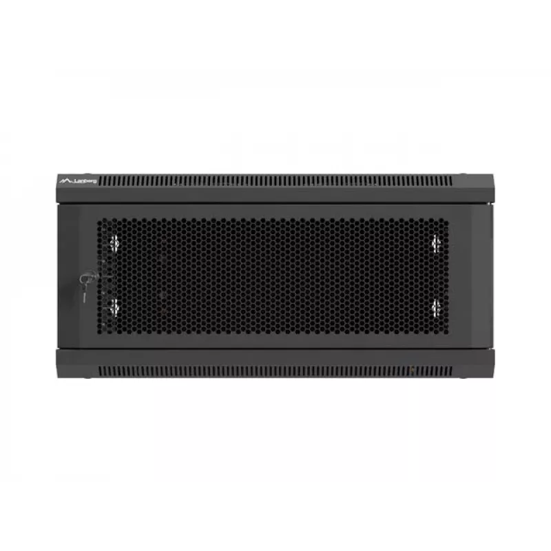 Ścienna szafka instalacyjna LANBERG 19 cali 4U 600x600 mm, czarna