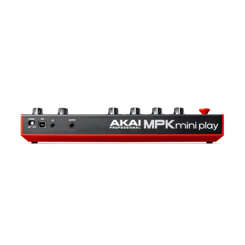 MIDI klawiatura Akai MPK Mini Play Mk3 25 keys USB Czarny czerwony