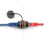 Kabel sieciowy DeLOCK 88145 RJ45 na RJ45 Kat.6A Czarny