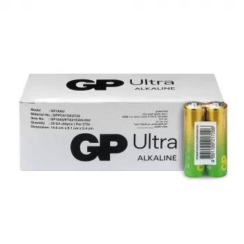 Alkaliczne baterie GP Battery LR6 AA 40 szt. (model 15AU21-S2)