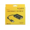 DeLOCK 0.16m DisplayPort/VGA+HDMI+DVI VGA (D-Sub)+ HDMI + DVI Czarny