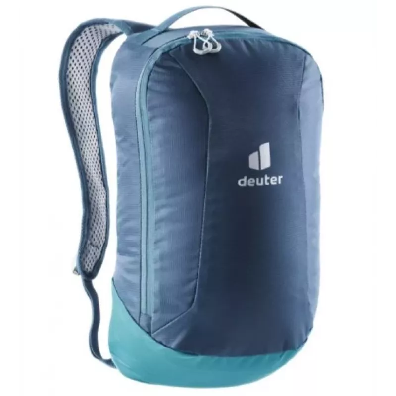 Nosidełko turystyczne Deuter Kid Comfort Pro, niebieskie, poliamid, maks. 22 kg, daszek przeciwsłoneczny, kieszeń boczna