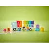 Zabawka konstrukcyjna LEGO DUPLO 10421 Ciężarówka ABC, 36 elementów, 2 minifigurki, dla dzieci od 2 lat, wymiary 110×140×70 mm