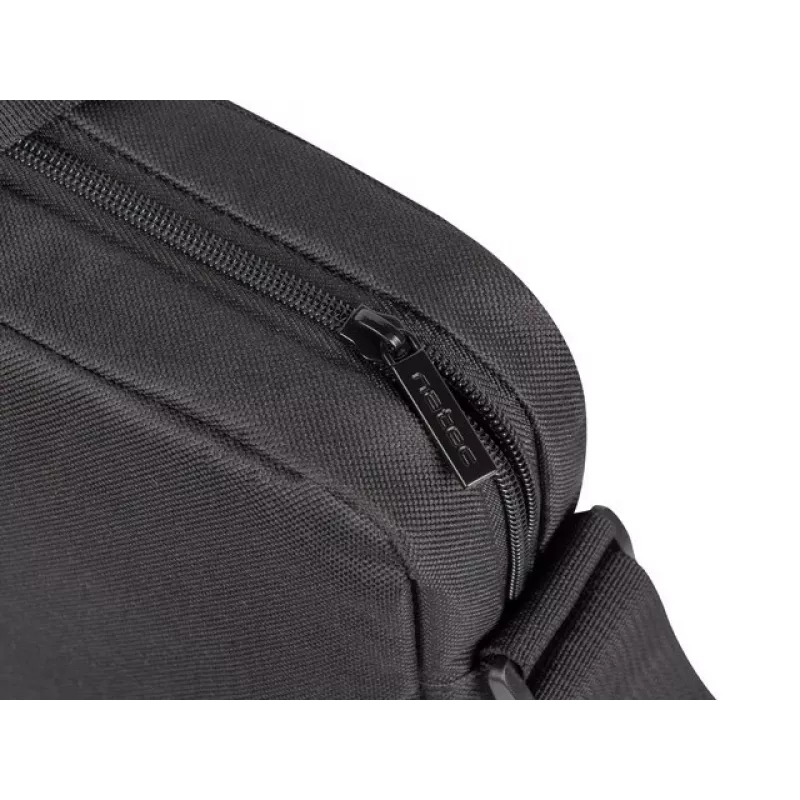 Aktówka NATEC Wallaroo 39,6 cm (15,6 cala) — Aktówka na laptopa z poliestru, pasuje do ekranów 15,6 cala, czarna