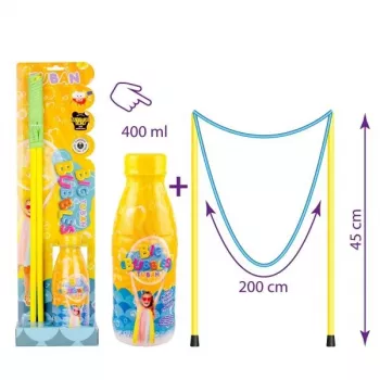 Sznurek do dużych baniek + płyn 400 ml