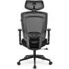 Krzesło biurowe Sharkoon OfficePal C10 — czarny, ergonomiczny design, regulowana wysokość