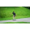 Longboard Muuwmi Lights GLOW ABEC 7 z podświetlanymi kółkami, czarny/zielony