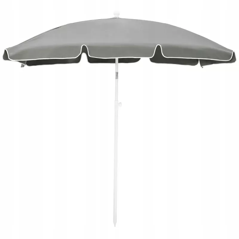 Składany parasol ogrodowy Extralink Black Forest 2 m, szary
