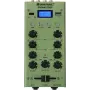Mini mikser Omnitronic GNOME-202P — 2-kanałowy kompaktowy mikser audio, zielony