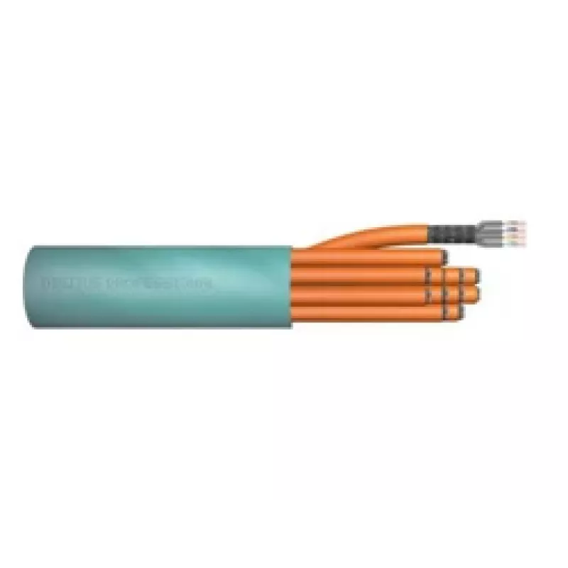 Kabel krosowy Digitus CAT 6A S/FTP DK-1644-A-0025/R 0,25 m czerwony
