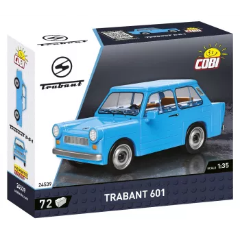 Zestaw konstrukcyjny Cobi Trabant 601 — 72 elementy, miniaturowy model samochodu