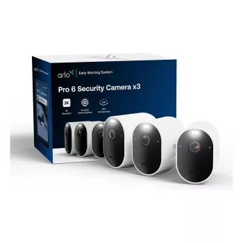 ARLO Pro 6 - Edycja 2025 - Sieciowa kamera monitorująca - na zewnątrz, wewnątrz - odporna na warunki atmosferyczne - kolor (dzień/noc)
