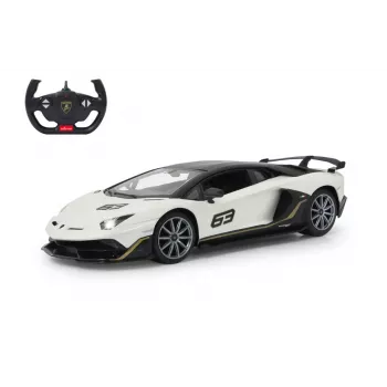 Jamara Lamborghini Aventador SVJ Performance 1:14 Biały 2.4GHz A - samochód sportowy - Silnik elektryczny - 1:16 - Gotowy do jazdy (RTR) - Biały - dla chłopców (405172)