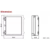 Wyświetlacz Hikvision DS-KD-INFO