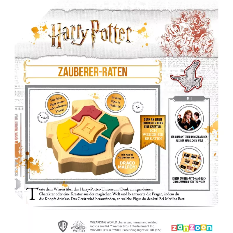 Harry Potter - Gra w zgadywanie czarodziejów, gra quizowa