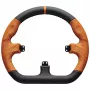 Kierownica do symulatora wyścigowego Asetek SimSports GT Rim Closed D skóra pomarańczowa
