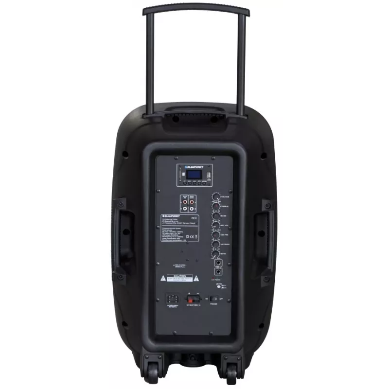 Głośnik przenośny Blaupunkt PA12 650 W Stereo Czarny