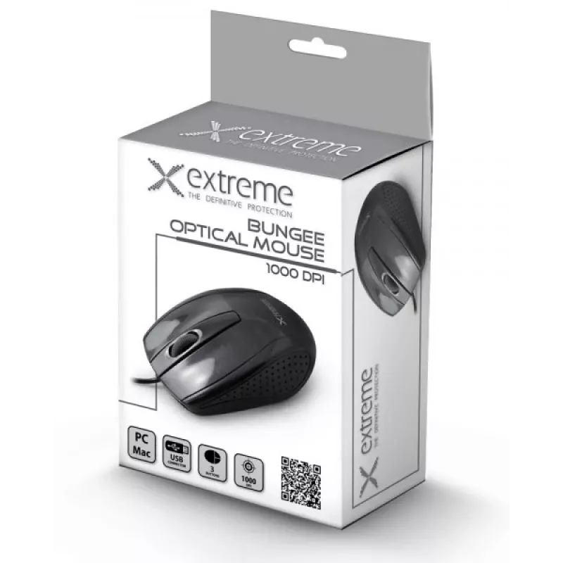 Mysz Extreme XM110K USB Typ-A optyczna 1000 DPI praworęczna