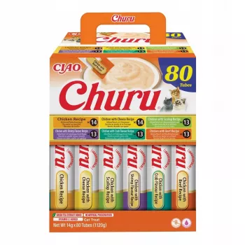 INABA Churu Chicken mix - przysmaki dla kota - 80x14g