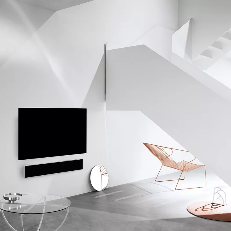 Soundbar Bang & Olufsen Beosound Stage Dolby Atmos czarny srebrny