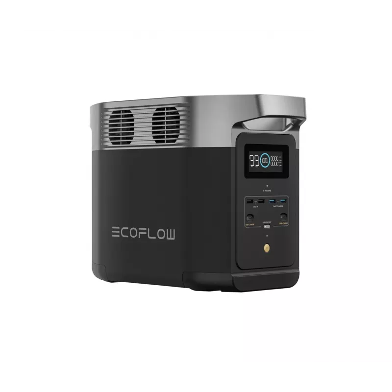 EcoFlow Delta 2 przenośna stacja zasilania litowo-żelazowo-fosforanowa (LiFePO4) 2200 W 12 kg