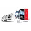 Karta graficzna Sapphire Radeon RX 9070 XT — 16 GB GDDR6, PCIe 5.0, 256-bit, 320 mm, 3-slotowa, biała