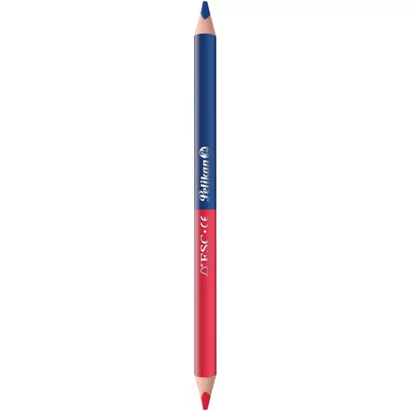 Kredki Pelikan 811118 niebieska czerwona 2 szt.
