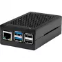 Joy-IT RB-AlucaseP5-01B Obudowa SBC Raspberry Pi Aluminium Czarna (RB-AlucaseP5-01B)