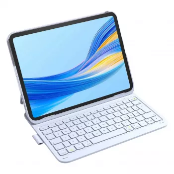 Etui foliowe z klawiaturą Bluetooth Inateck BK2007 do iPada Air 11 cali (27,9 cm) — układ QWERTZ, bateria 250 mAh