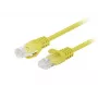 Fluke Passed Lanberg patchcord kat.6 UTP 0.25 m żółty 10 szt.