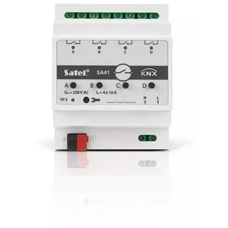SATEL KNX 4-kanalowy aktor przełączający KNX-SA41