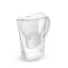 Dzbanek filtrujący wodę BRITA Marella z wkładem Maxtra Pro, zbiornik na wodę 2,4 l, biały, ergonomiczny uchwyt