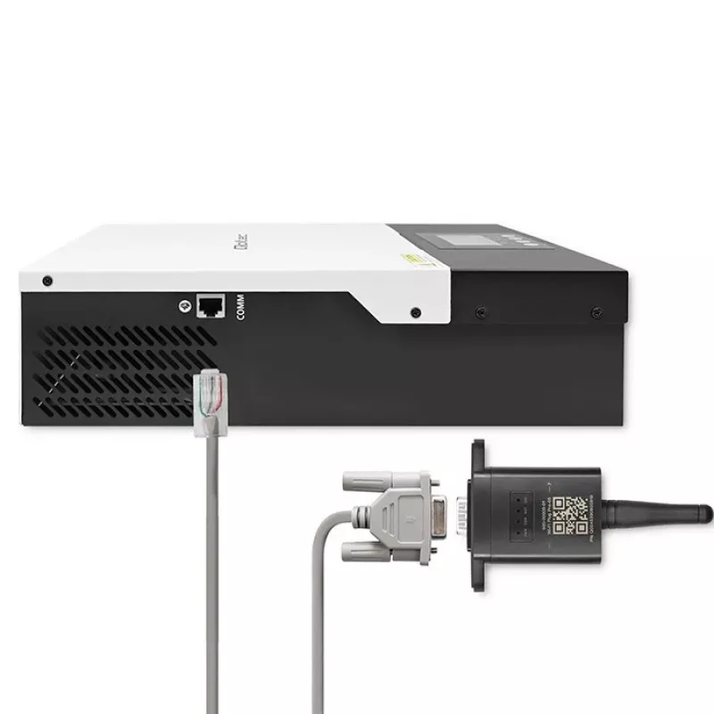 Moduł Wi‑Fi do falownika solarnego QOLTEC 53963 RS232 — łączność RS232, model 53963