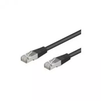 Wentronic Goobay CAT 5e kabel krosowy, F/UTP, Czarny, 30 m - CCA miedź Mix (68661)