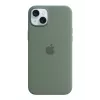 Apple iPhone 15 Plus Silicone Case z MagSafe - Cypress