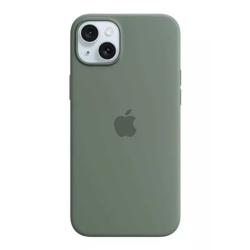 Apple iPhone 15 Plus Silicone Case z MagSafe - Cypress