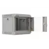 Szafa rack naścienna Lanberg WF11-3304-10S 4U szara, udźwig 30 kg
