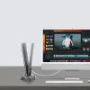 Uchwyt grawitacyjny do MacBooka szary
