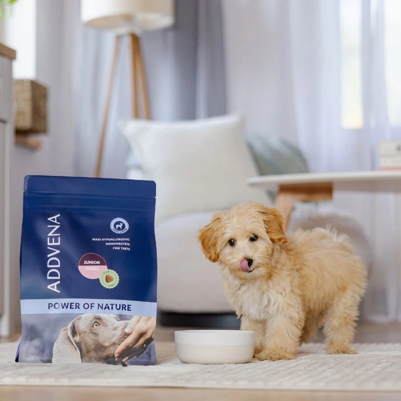 ADDVENA Power of Nature Junior Small Lamb - sucha karma dla psów - 10kg