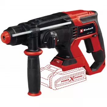 Power X-Change Młotowiertarka Akumulatorowa TE-HD 18/20 Li - Solo, 18 V (czarno-czerwona, bez akumulatora i ładowarki, w walizce)