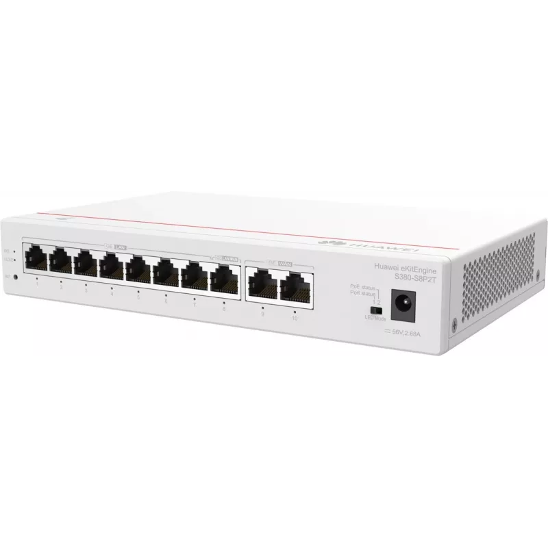 Przełącznik zarządzalny HUAWEI eKit S380-S8P2T Gigabit Ethernet 10/100/1000