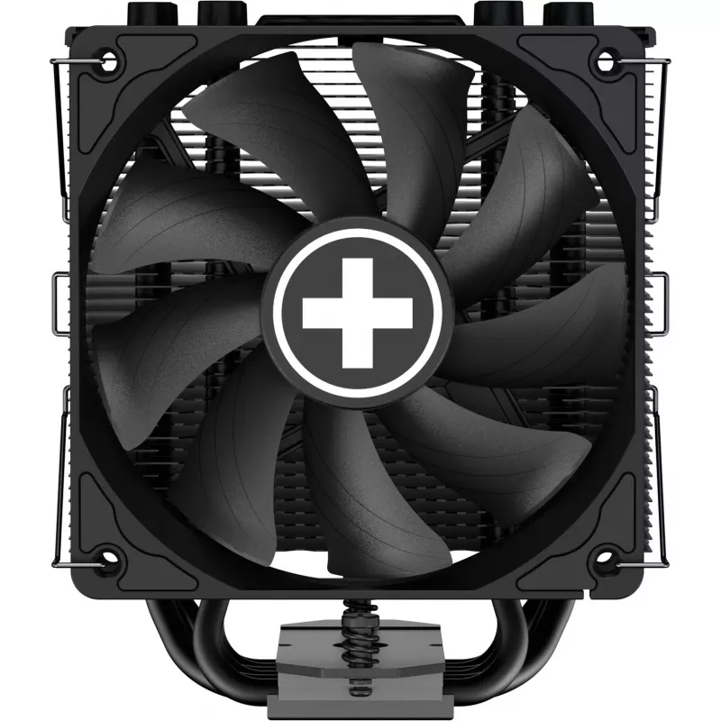 System chłodzenia komputera Xilence Performance A+ XC081 Chłodzenie procesora Powietrzne 12 cm Czarny 1 szt.