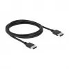 Kabel HDMI DeLOCK 85216 1,5 m Typ A Męski na Męski Czarny