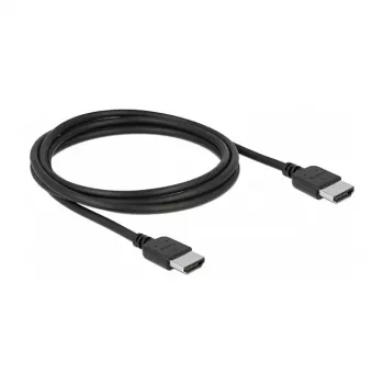 Kabel HDMI DeLOCK 85216 1,5 m Typ A Męski na Męski Czarny