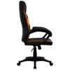 Fotel gamingowy Thunder X3 EC1 Czarno-Pomarańczowy — ergonomiczna konstrukcja, regulowana wysokość
