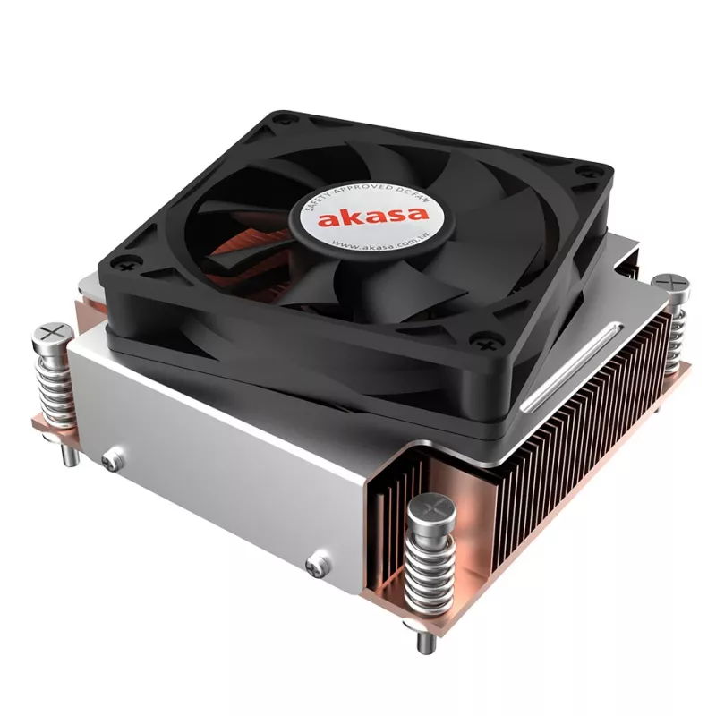 Akasa AK-CC7402BT01 2U Low Profile CPU Cooler - Socket LGA 1700 (AK-CC7402BT01)
