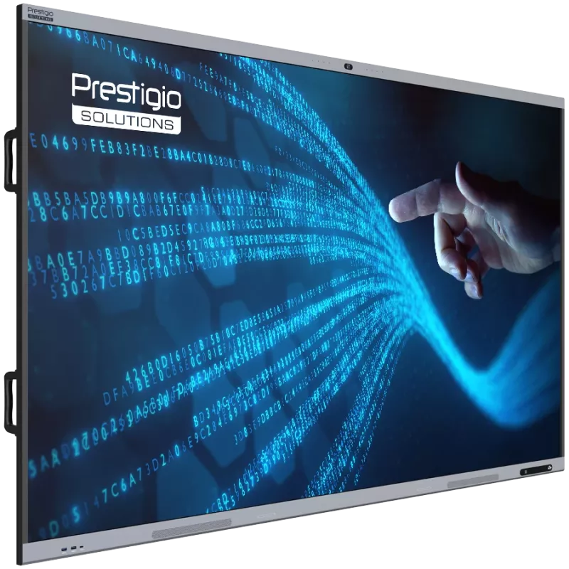 Interaktywna Multiboard 86 cali Prestigio Solutions Multiboard 86'' Light+ Gen 2, Android 13, 16/128 GB, kamera AI